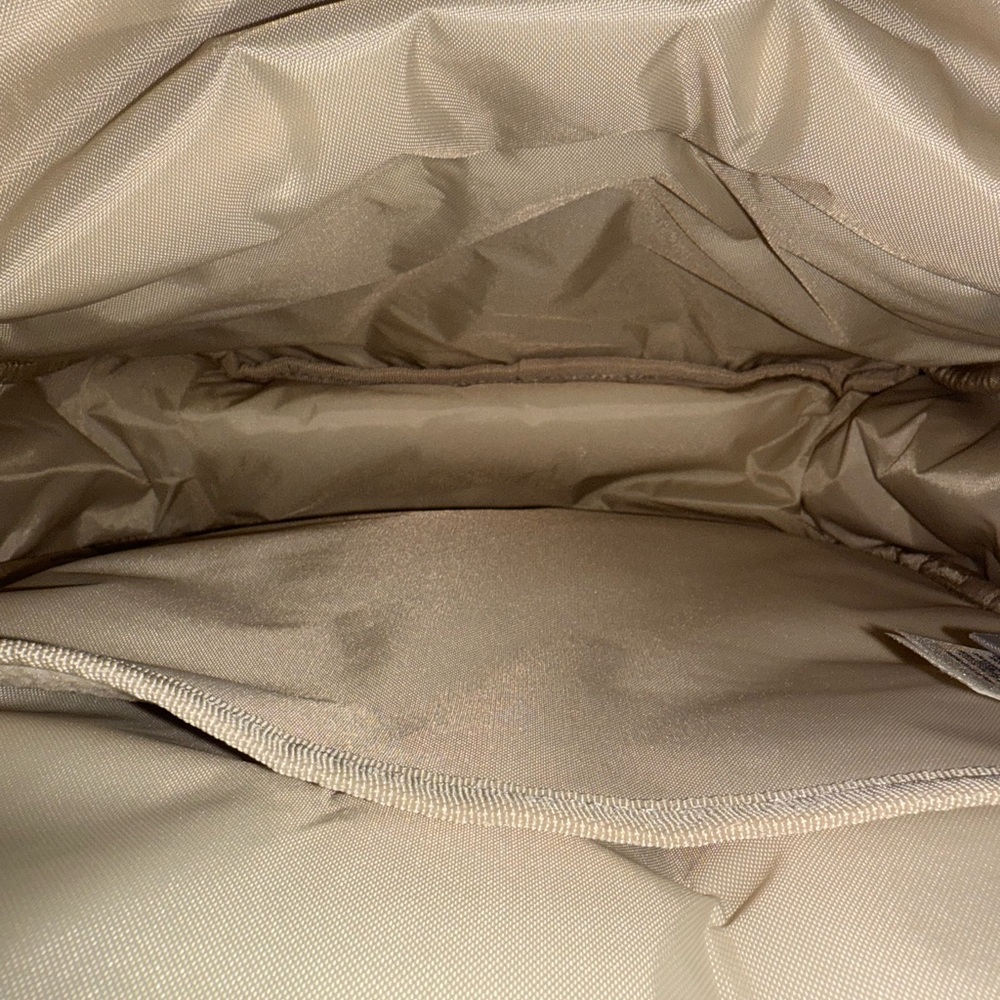 Columbia Fleece Cream and Black Backpack - Picture 11 of 15
